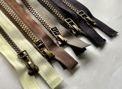 Chunky Plastic Open End Zip