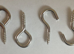 Net Curtain Hooks and Eyes