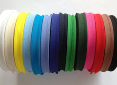 100% Cotton Bias 16mm Binding Tape - 33m Reel