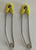 Baby Nappy Pins with Brass Lock Cap (2pcs)