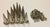 Silver Screwback Cone Spike Studs