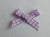 Gingham Checkered Ribbon Bows