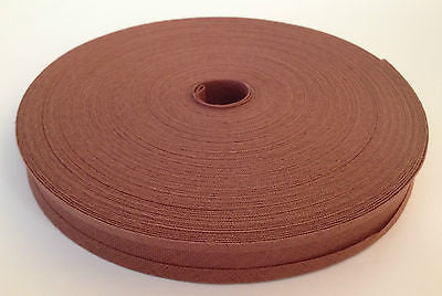 100% Cotton Bias 16mm Binding Tape - 33m Reel