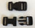 Black Delrin Side Release Buckles for Webbing