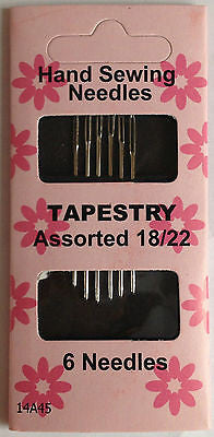 Hand Sewing Needles - Various Types
