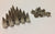 Silver Screwback Cone Spike Studs