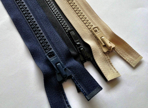 YKK Chunky Plastic Open End Zip