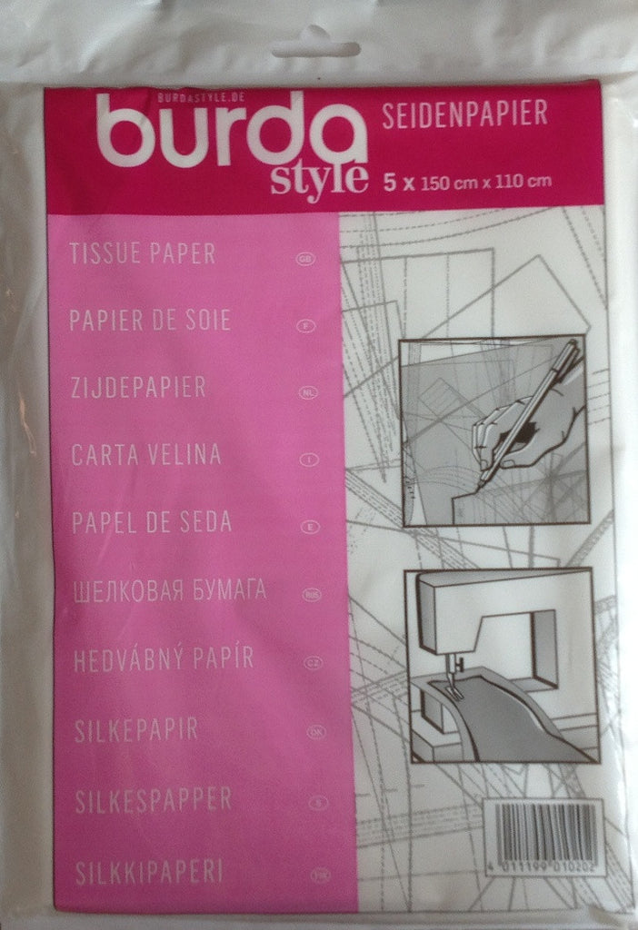 Burda Tracing Paper for dressmaking