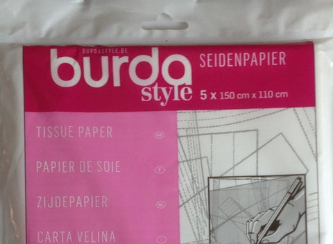 Burda Dressmaking Tracing / Tissue Paper
