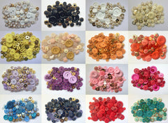 Mixed Assorted Colour Buttons