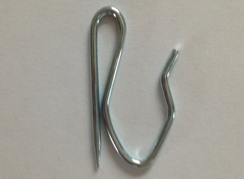 Metal Curtain Pin Hooks / Sharps