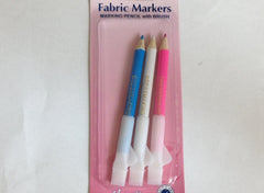 Hemline Dressmaking Chalk Pencil with Brush