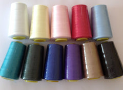 Spun Polyester Thread 5000 Yards (4 Cones)